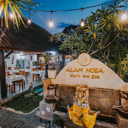 נוסה-למבונגן Alam Nusa Bungalow Huts & Spa מראה חיצוני תמונה