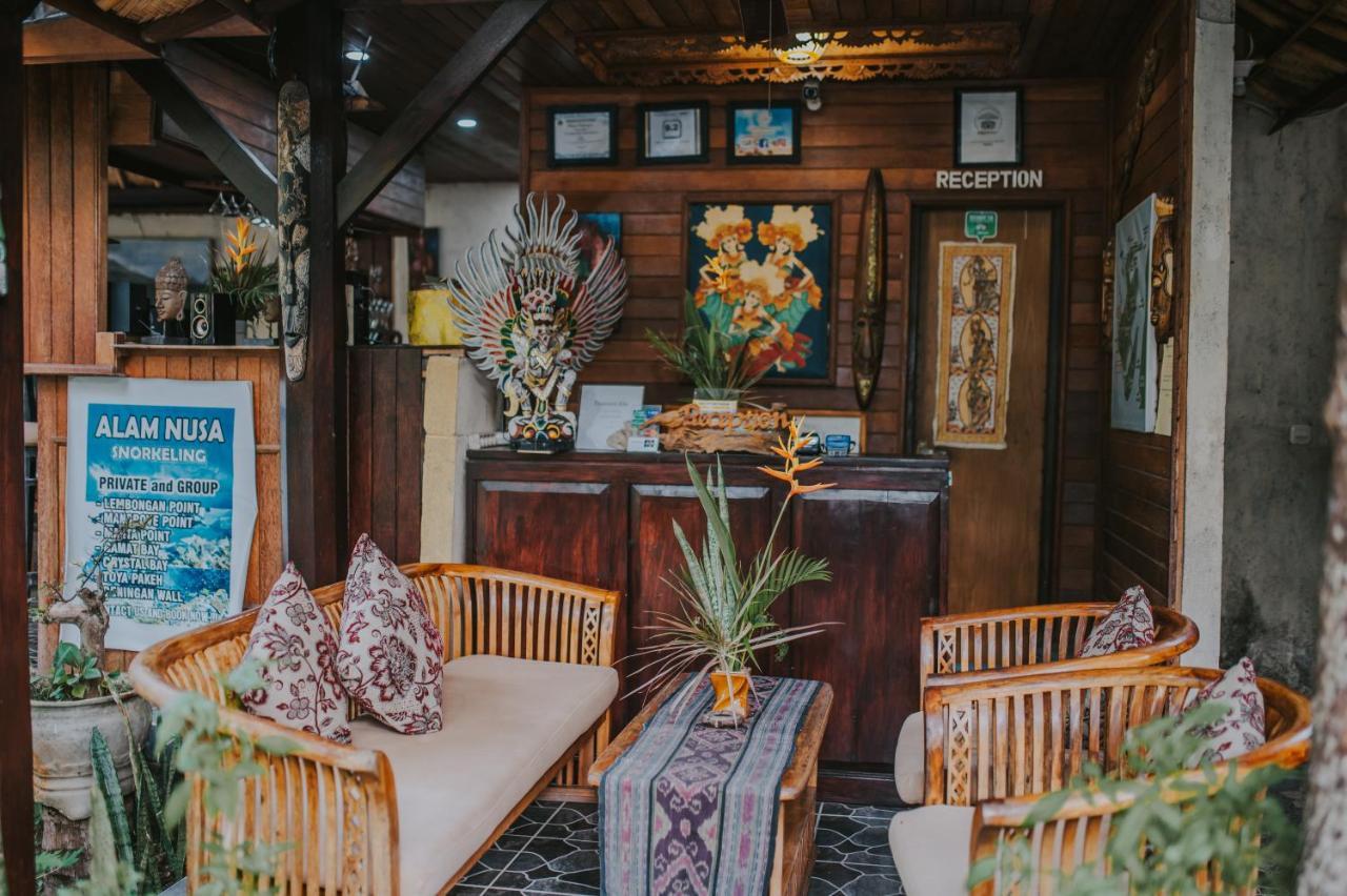 נוסה-למבונגן Alam Nusa Bungalow Huts & Spa מראה חיצוני תמונה